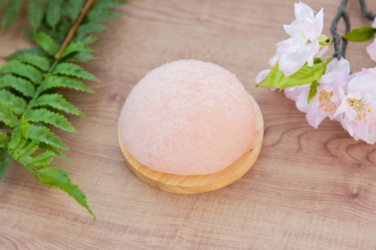 Sakura 100% plant based Japanese Konjac Sponge (Yoshino Cherry Blossom )